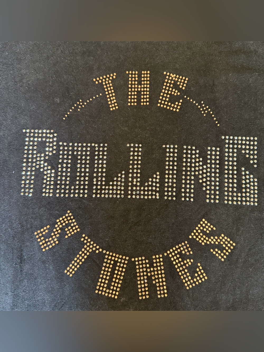 Maurices Black Wall Art with Gold Stud Accents